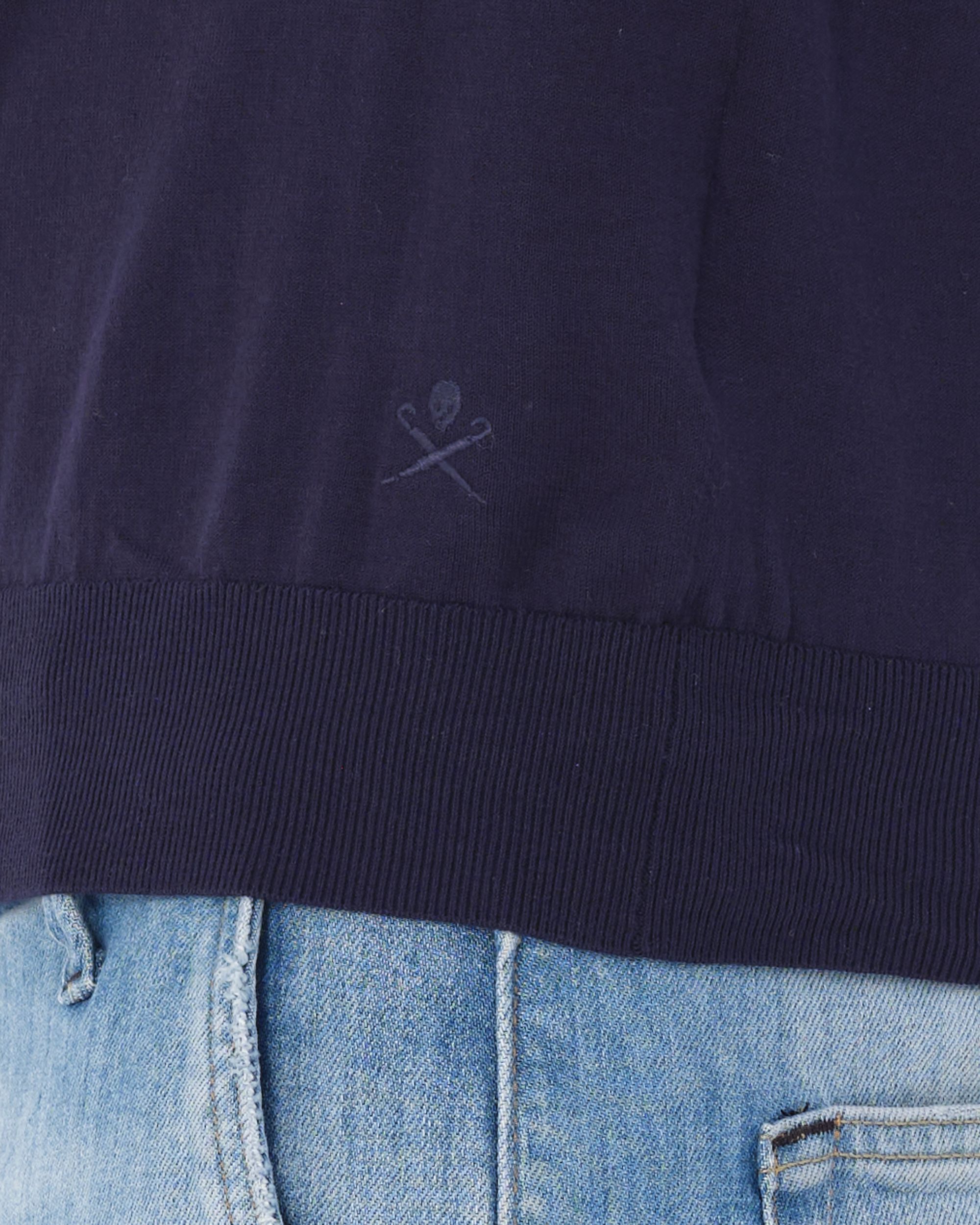 Dutch Dandies Bol Polo KM Donkerblauw uni 073180-016-L