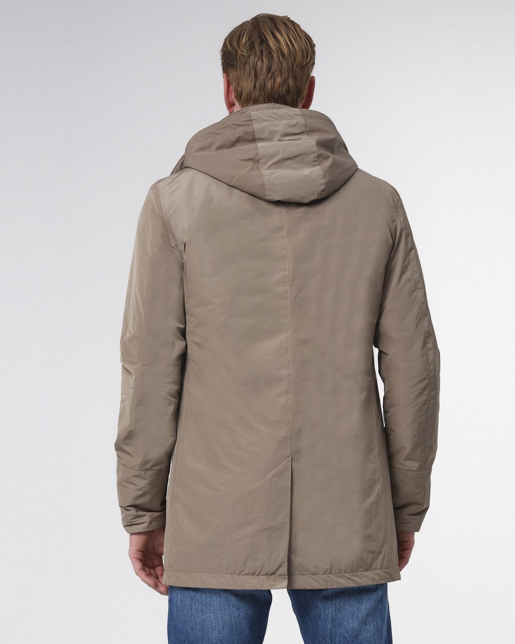 Dutch Dandies Daniel Parka Beige uni 073189-001-46