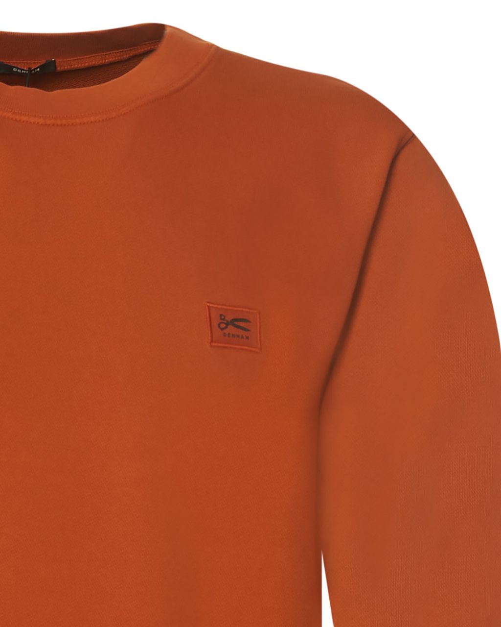 DENHAM APPLIQUE Sweater Oranje 073464-001-L