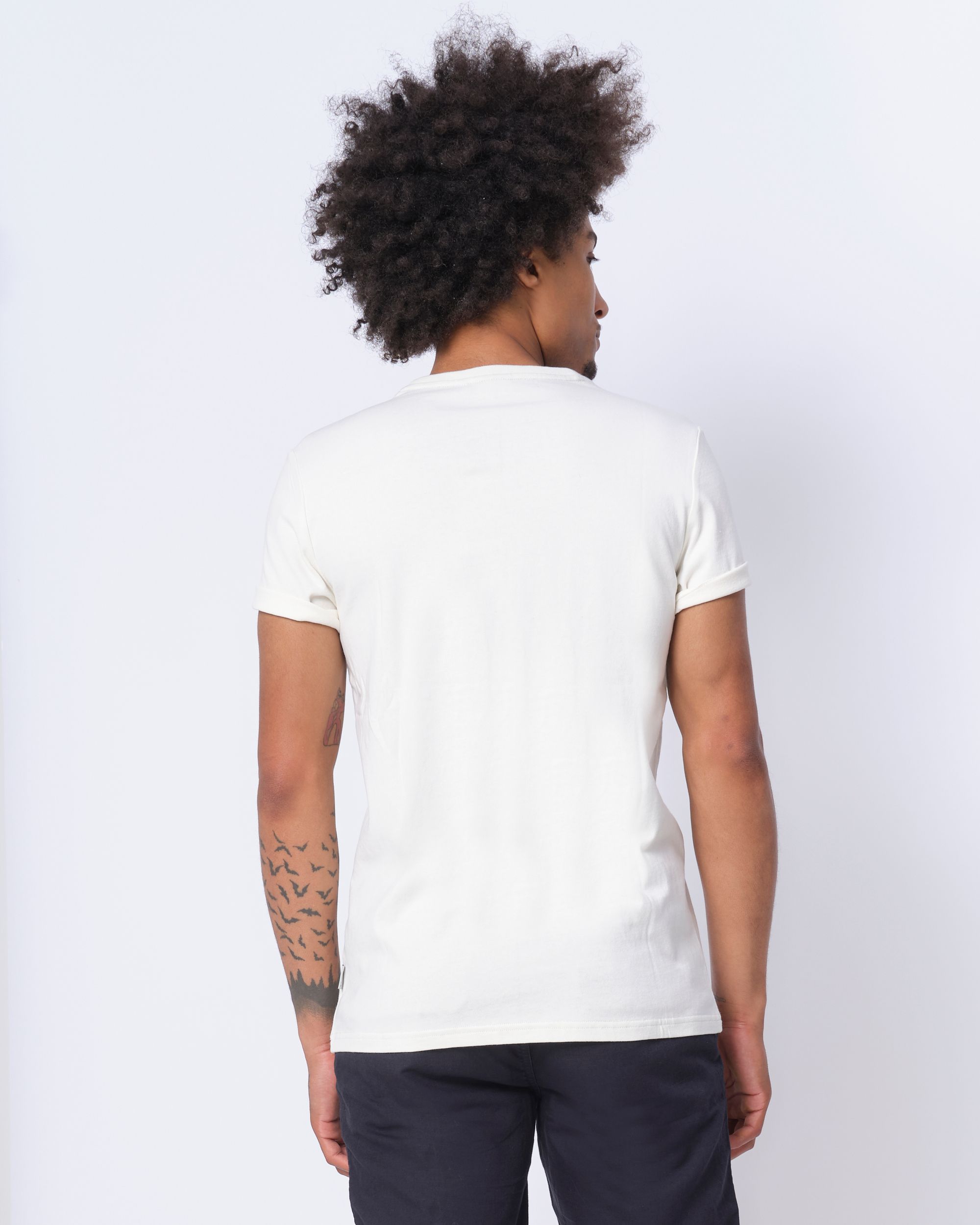 J.C. RAGS Chiel T-shirt KM Wit uni 073955-001-L