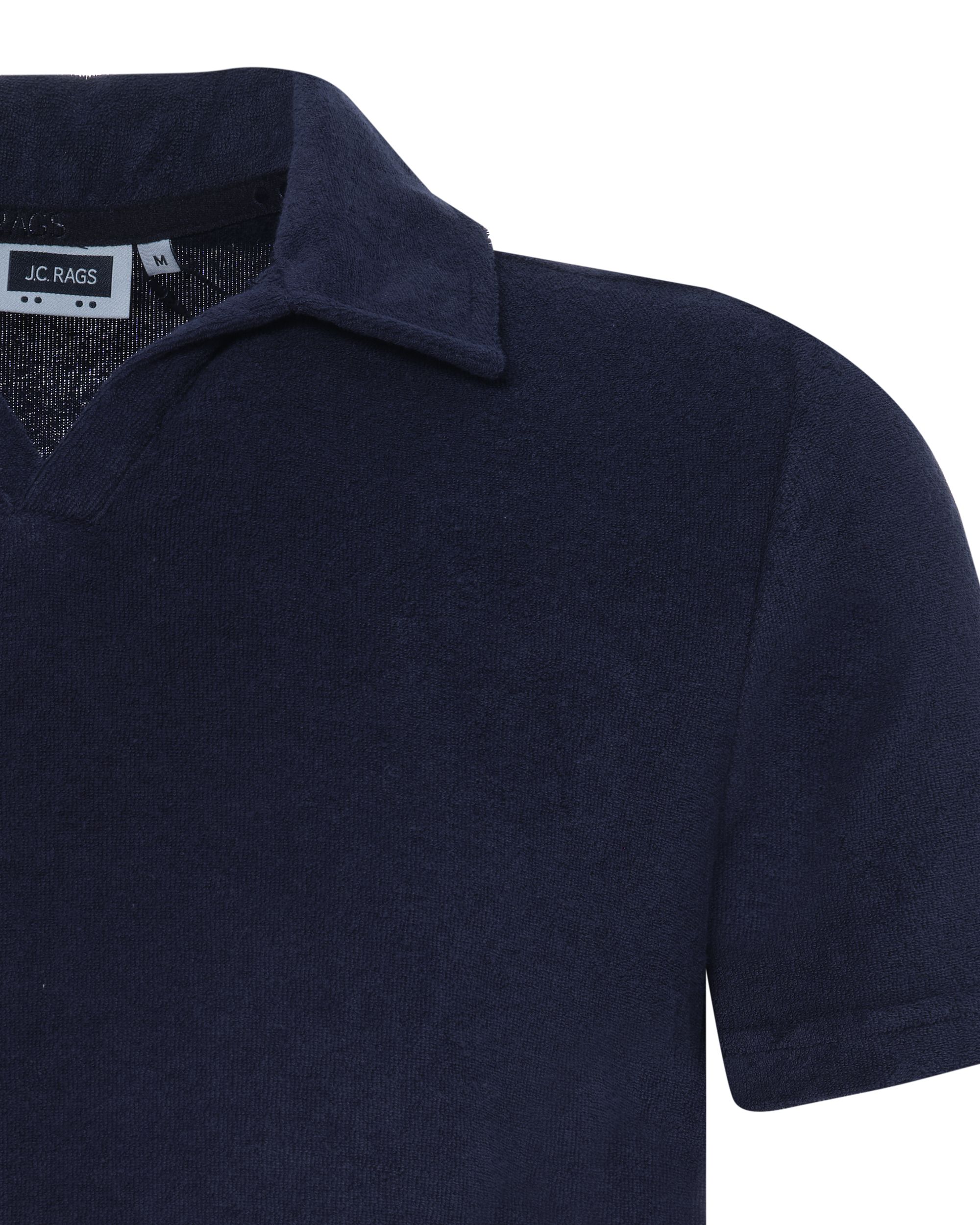 J.C. RAGS Clark Polo KM Navy uni 073956-002-L