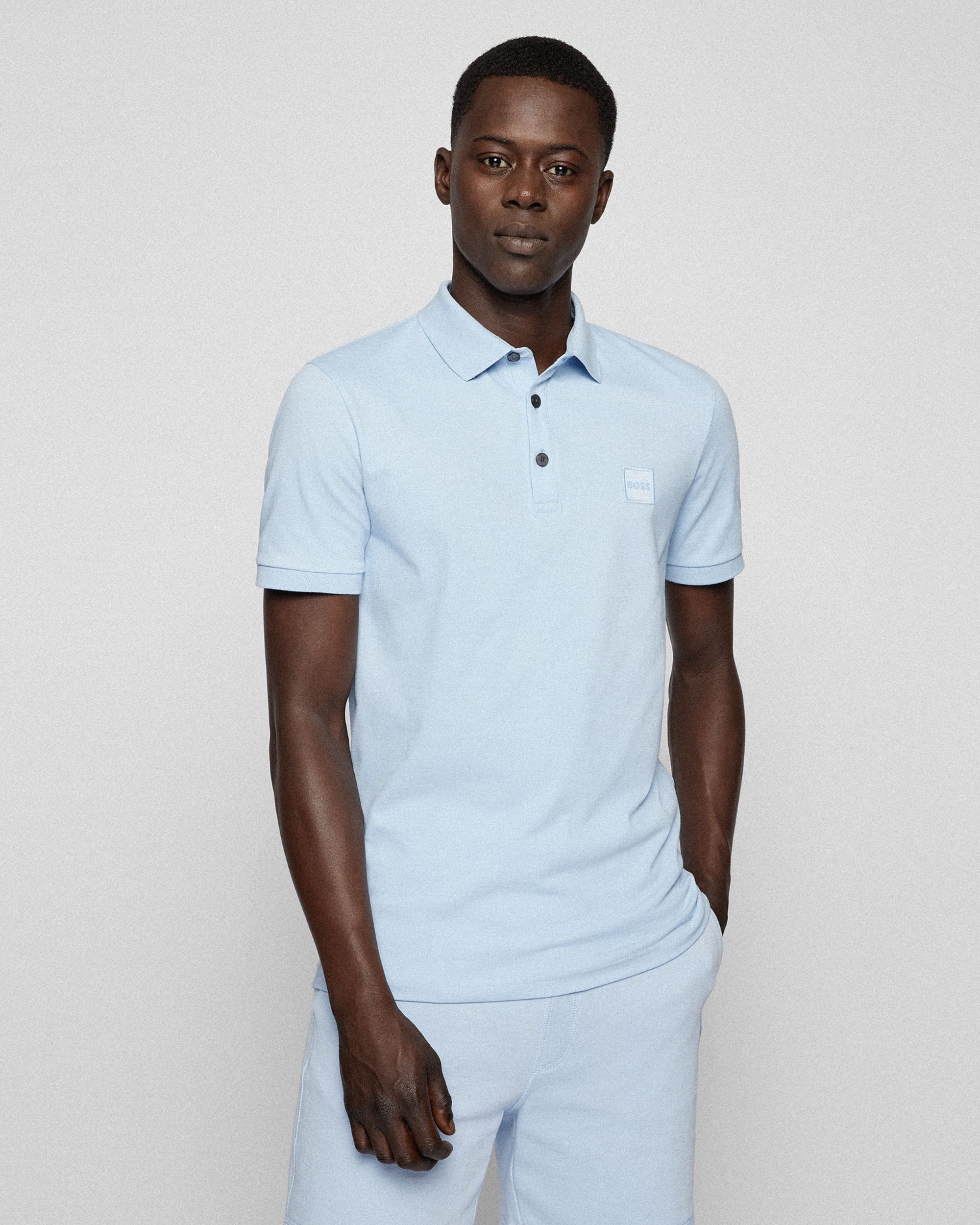 Hugo Boss Casual Passenger Polo KM Blauw 074003-001-L