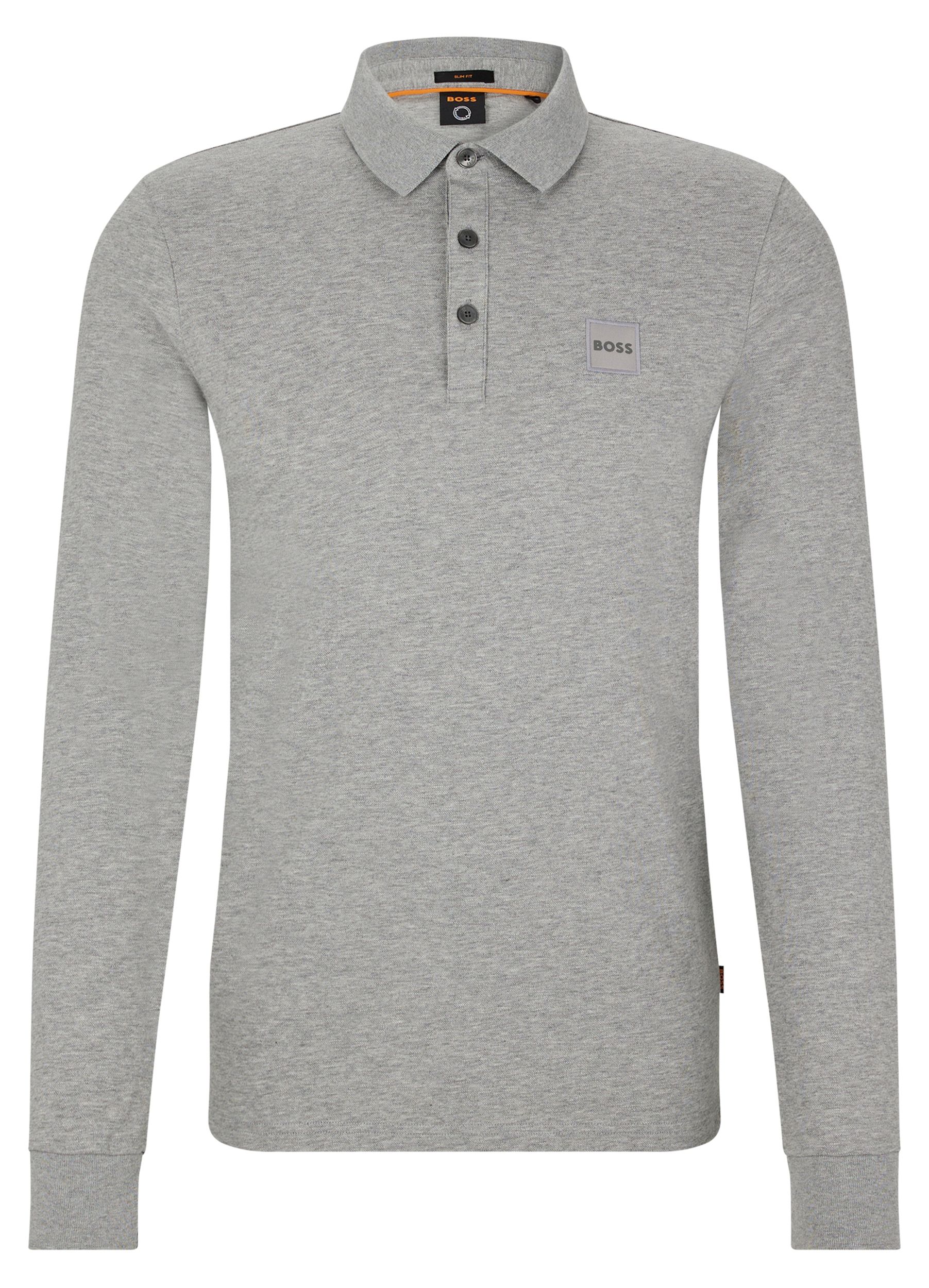 Hugo Boss Casual Passerby Polo LM Licht grijs 074038-001-L
