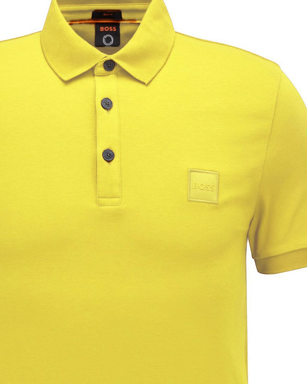 Hugo boss online polo geel