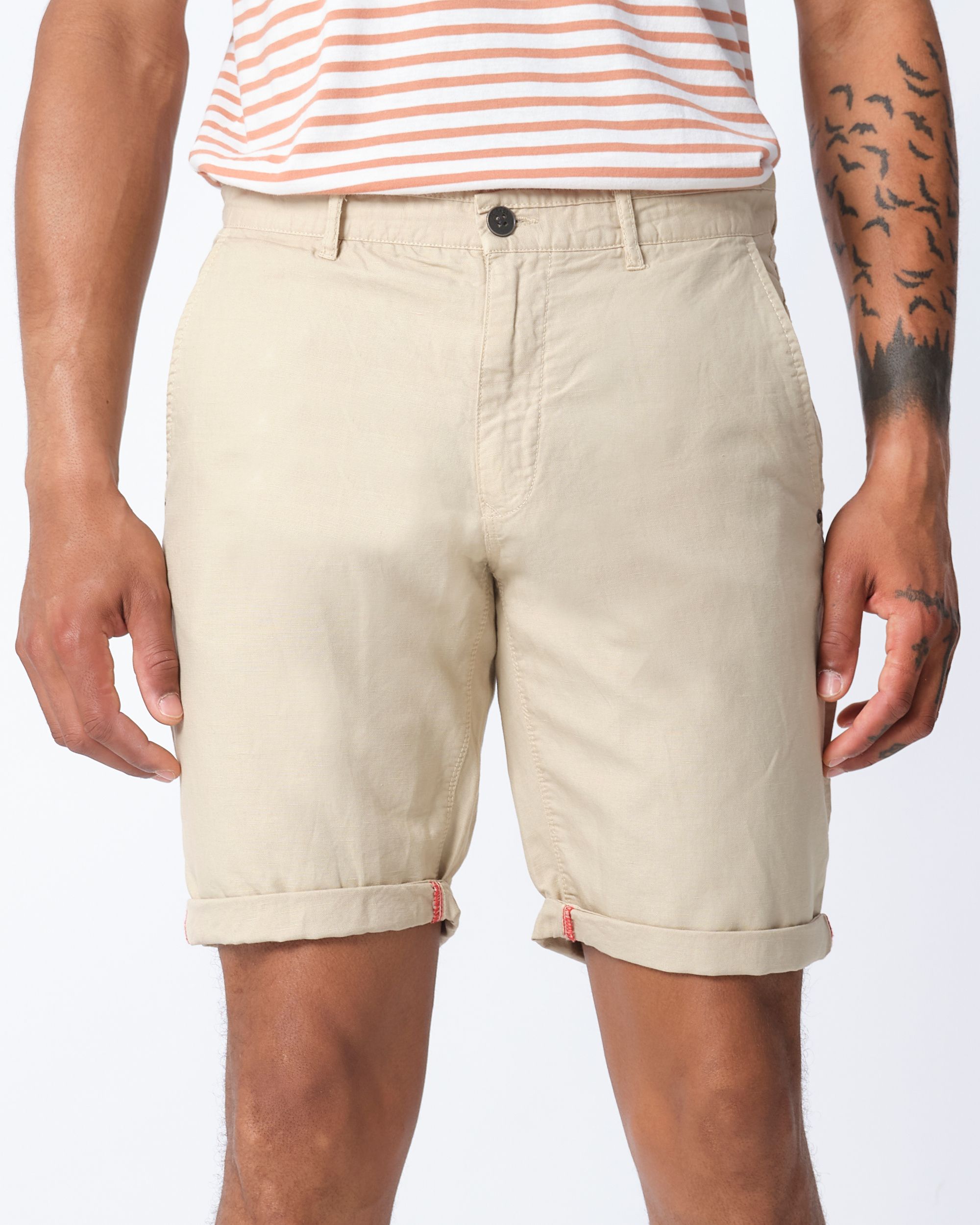 J.C. RAGS Clinton Short Lichtbeige uni 074090-001-30