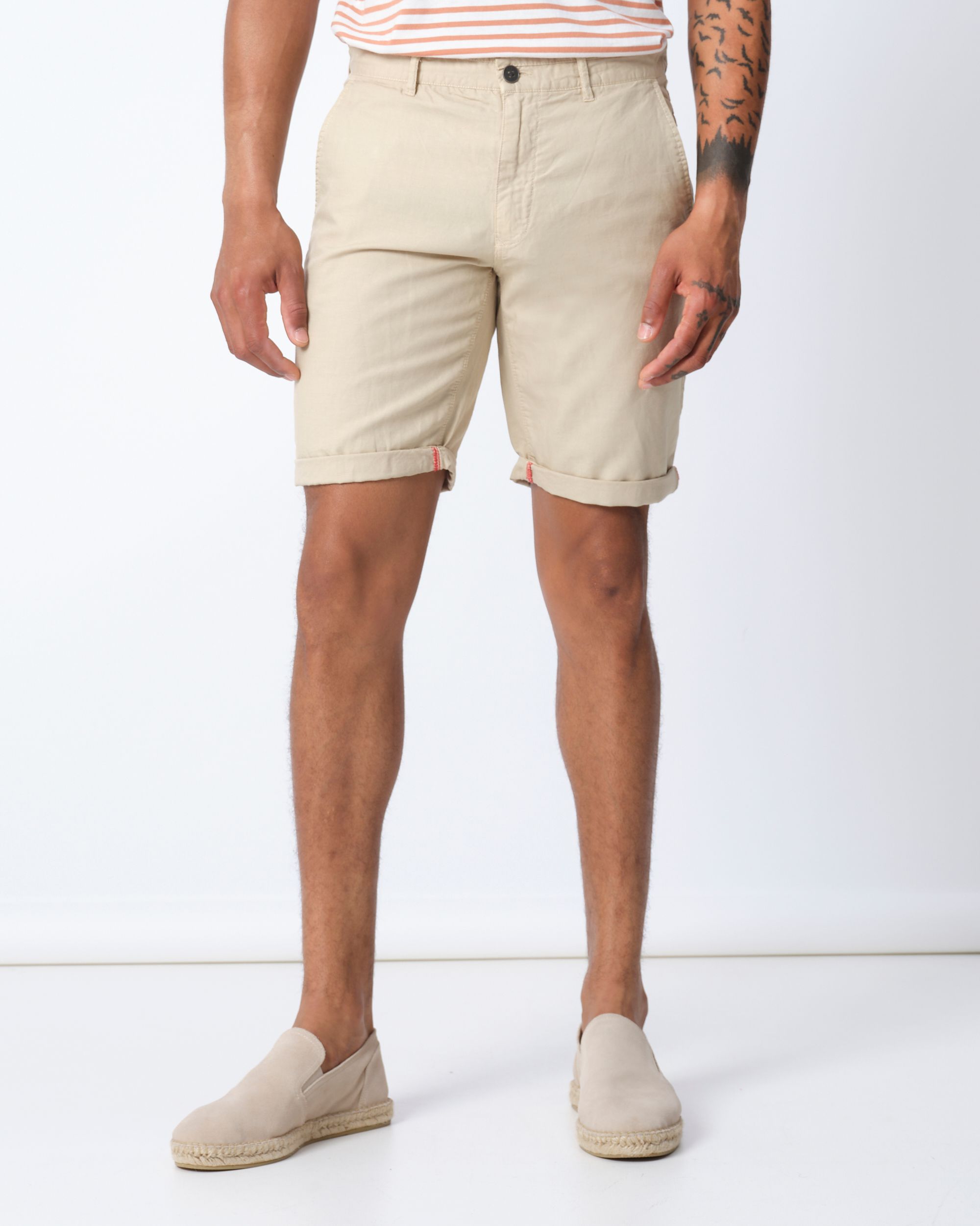 J.C. RAGS Clinton Short Lichtbeige uni 074090-001-30