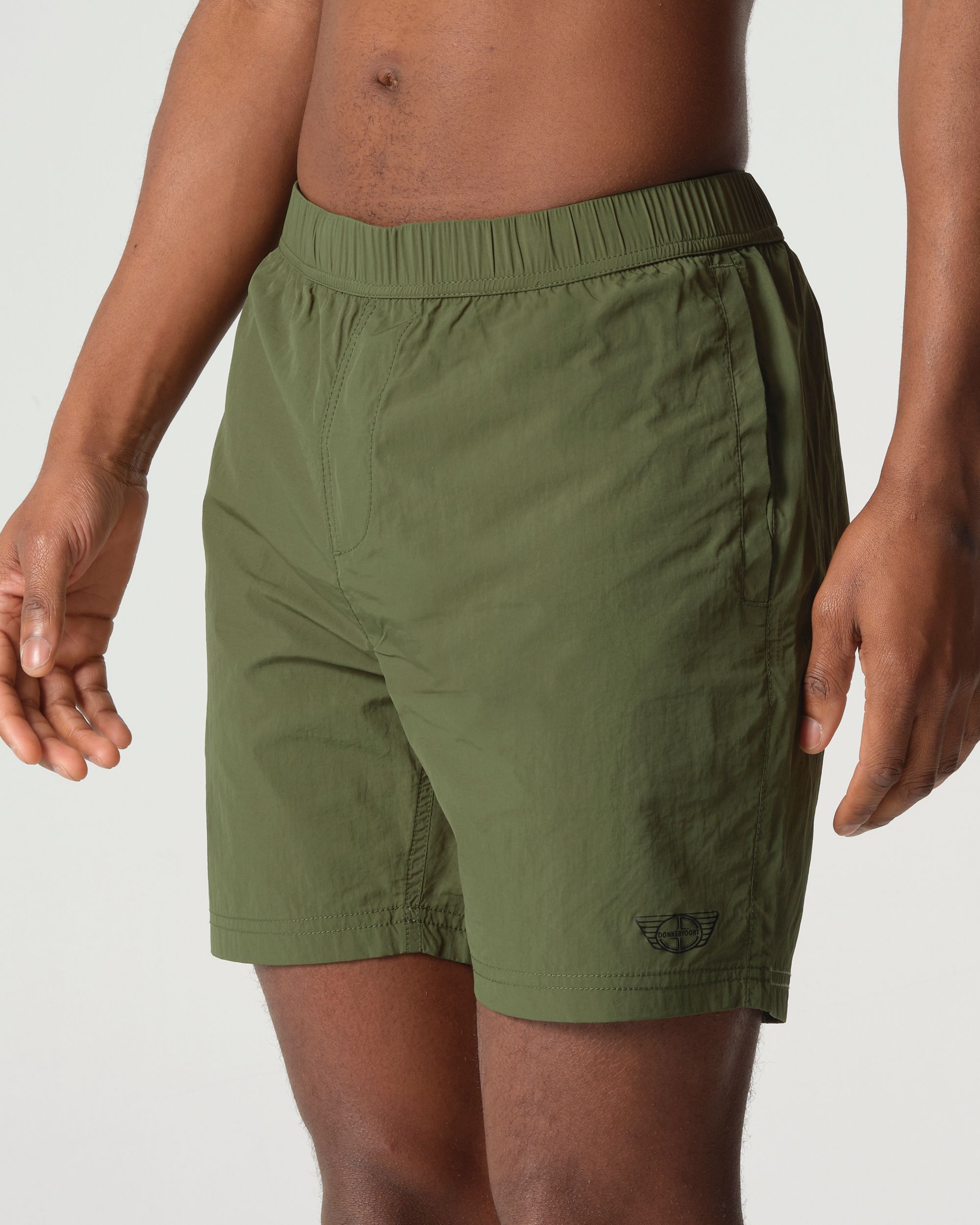 Donkervoort Zwemshort Groen uni 074093-012-L