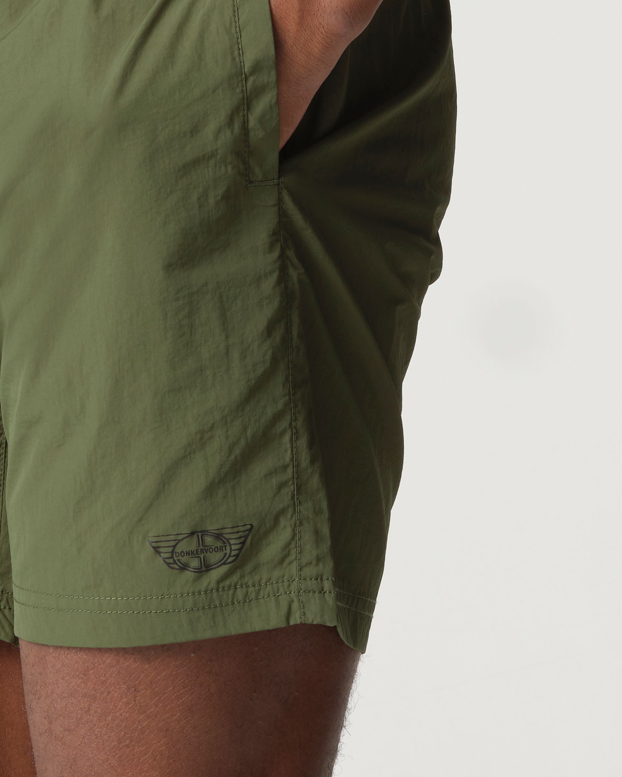 Donkervoort Zwemshort Groen uni 074093-012-L