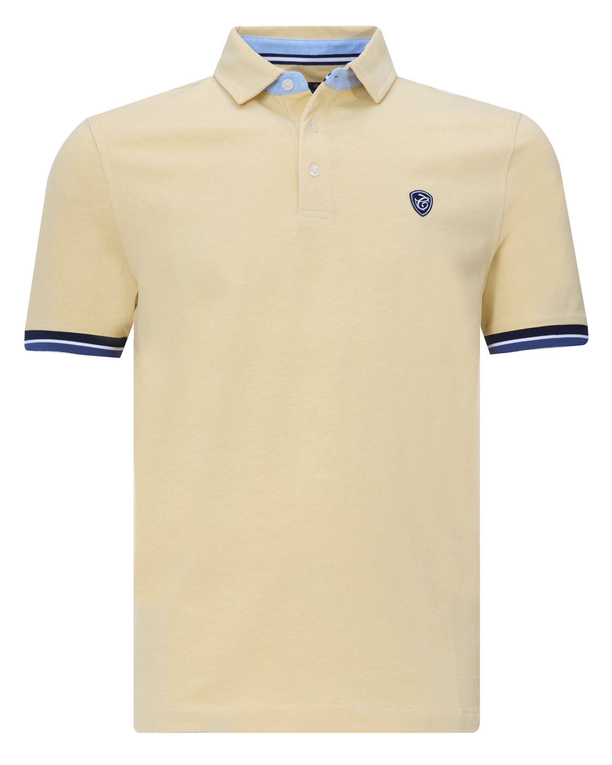 Campbell Classic Bellport Polo KM Geel 074095-008-L
