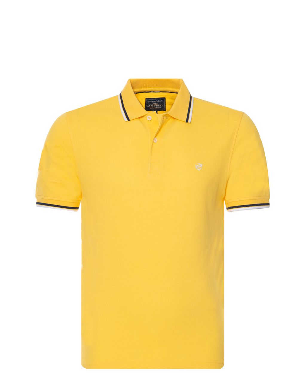 Campbell Classic Leicester Polo KM Lichtgeel uni 074096-002-L