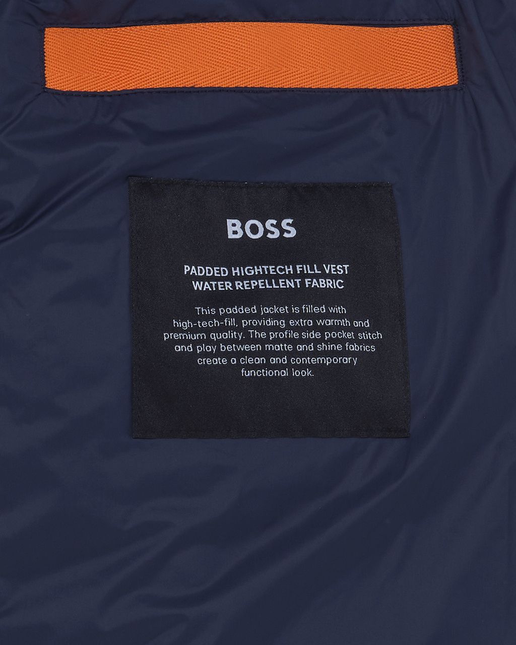 Hugo Boss Casual Gewatteerde Jas Donker blauw 074139-001-48
