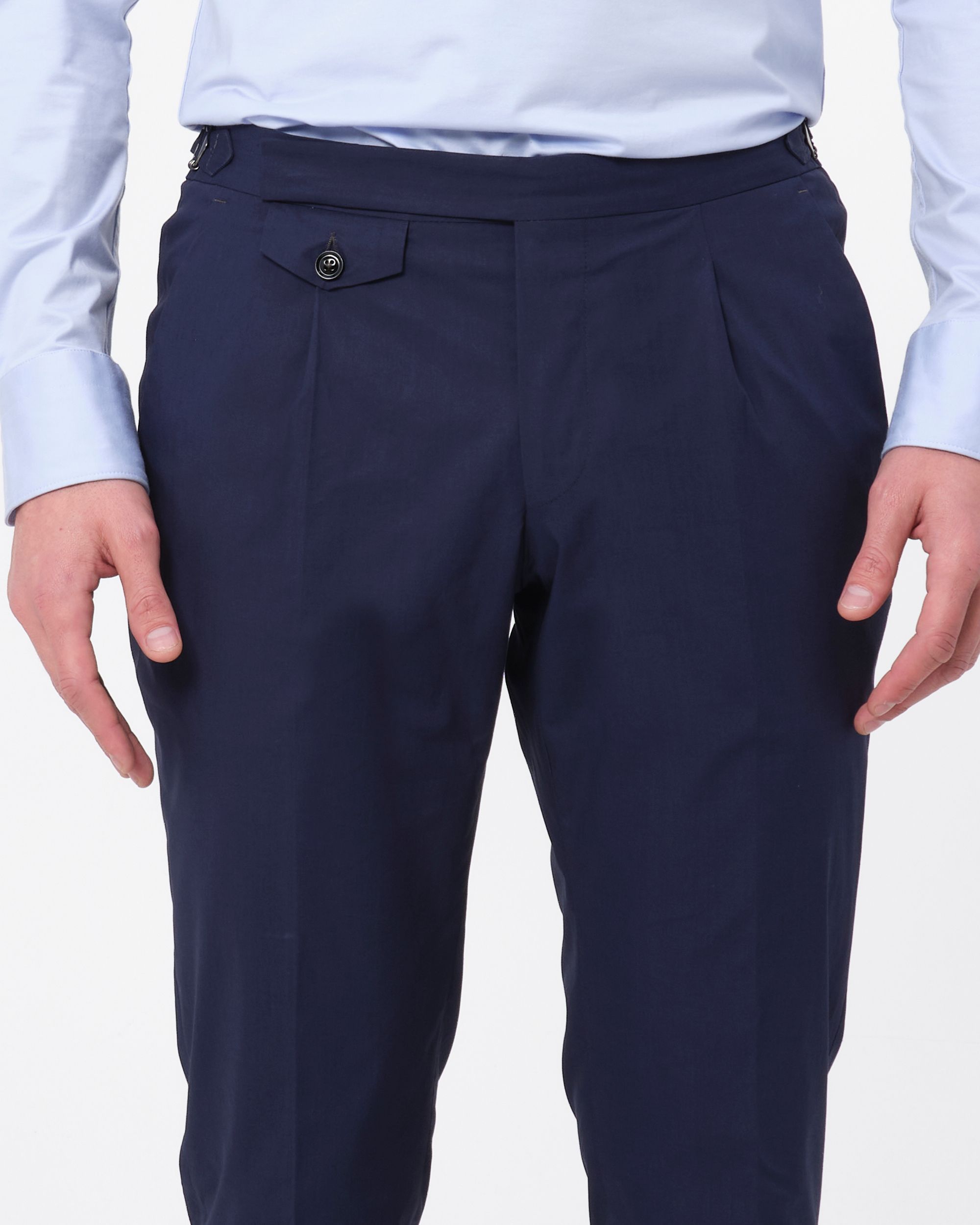 Dutch Dandies Pantalon Donkerblauw uni 074157-001-46