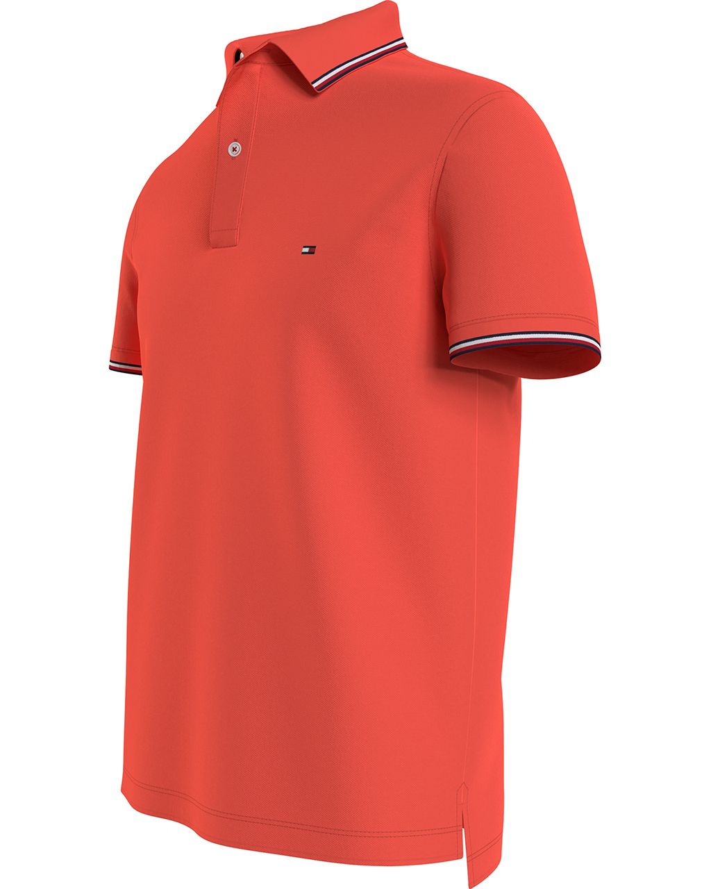 Tommy Hilfiger Menswear Polo KM Oranje 074963-001-L