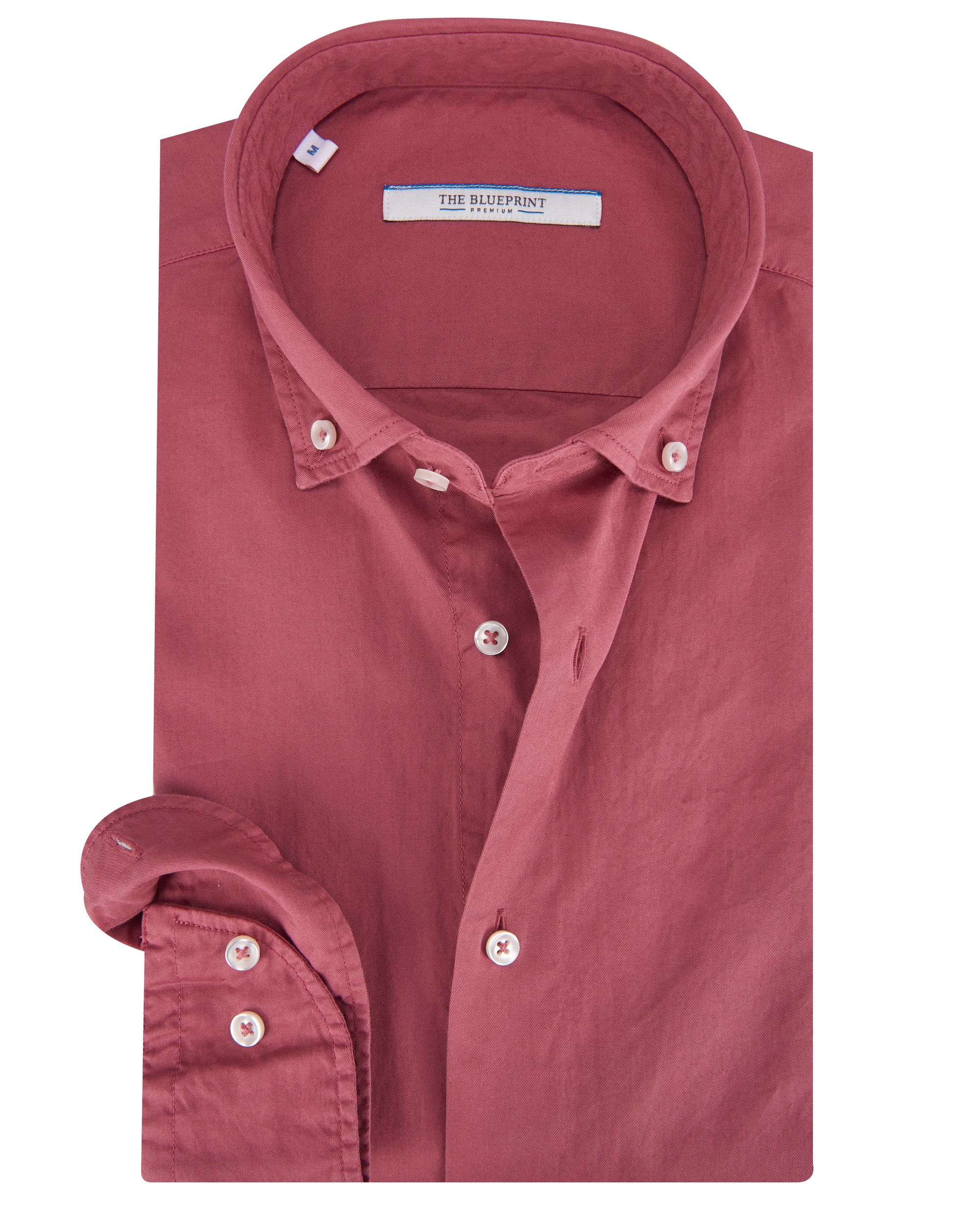 The BLUEPRINT Overhemd LM Donker roze uni 075032-004-L