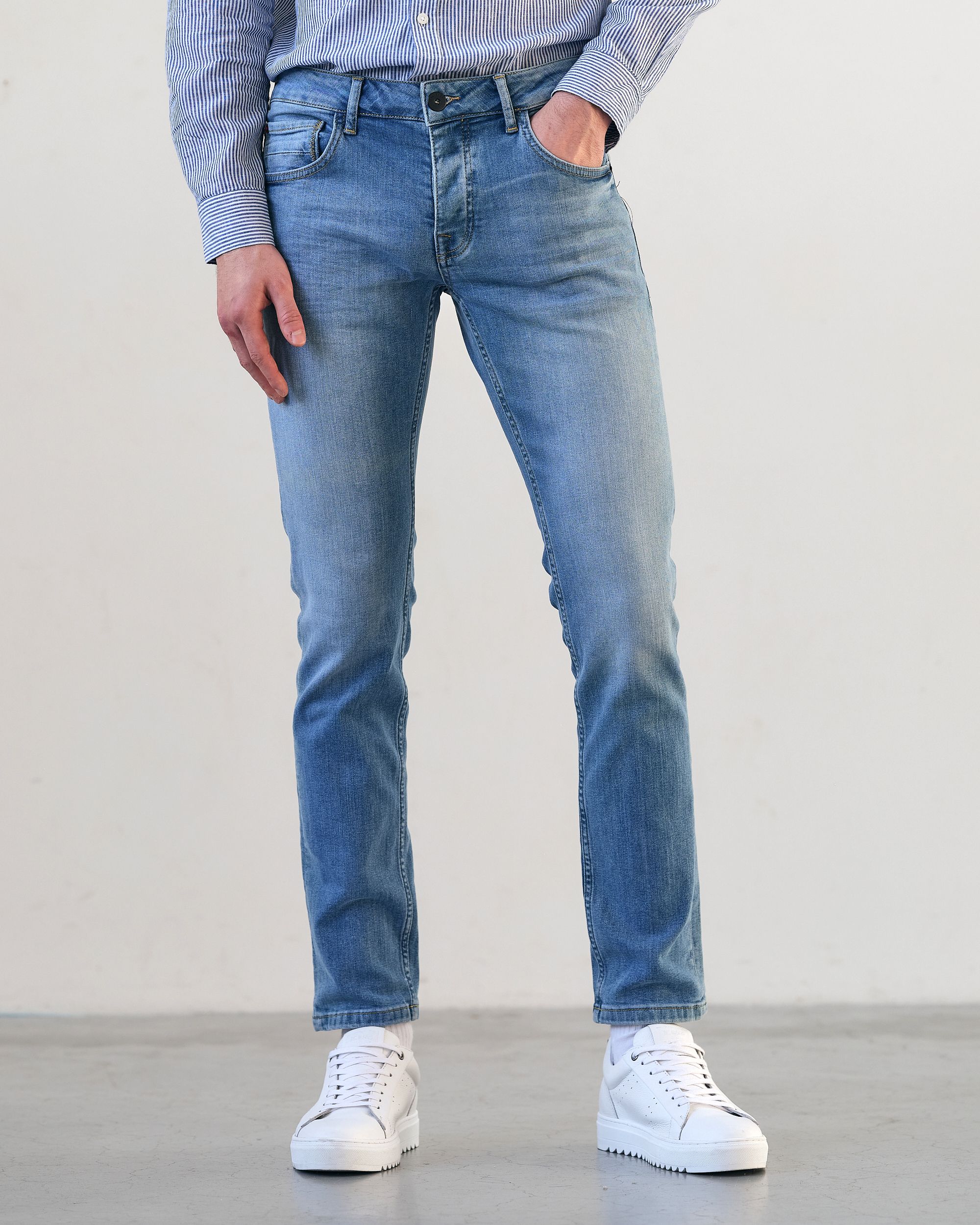 J.C. RAGS Jimmy Jeans Lichtblauw uni 075276-001-28/32