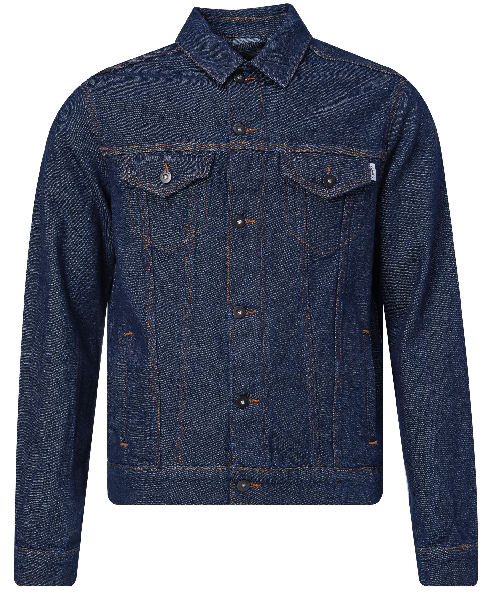 J.C. RAGS Denim Jack Donkerblauw uni 075284-001-L