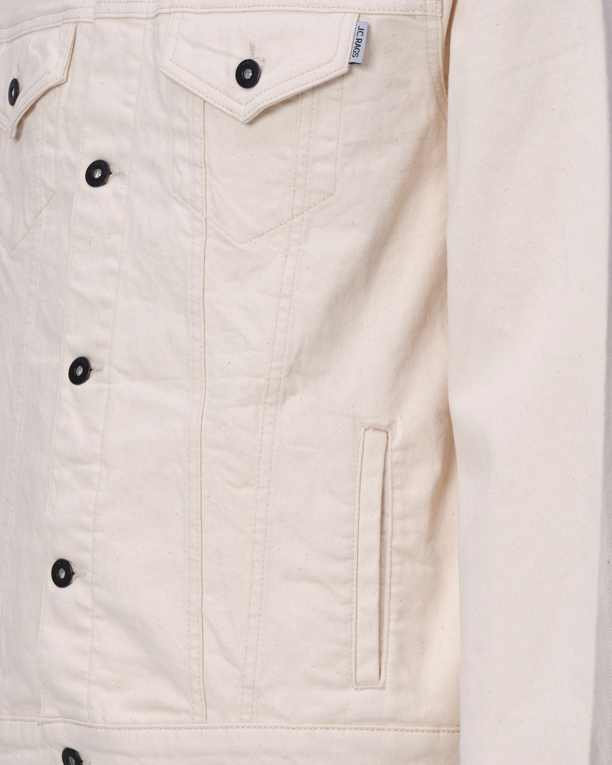 J.C. RAGS Denim Jack Beige 075285-001-L