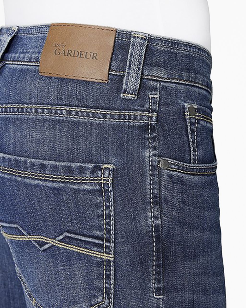 Gardeur Batu Jeans Blauw 075703-001-31/32