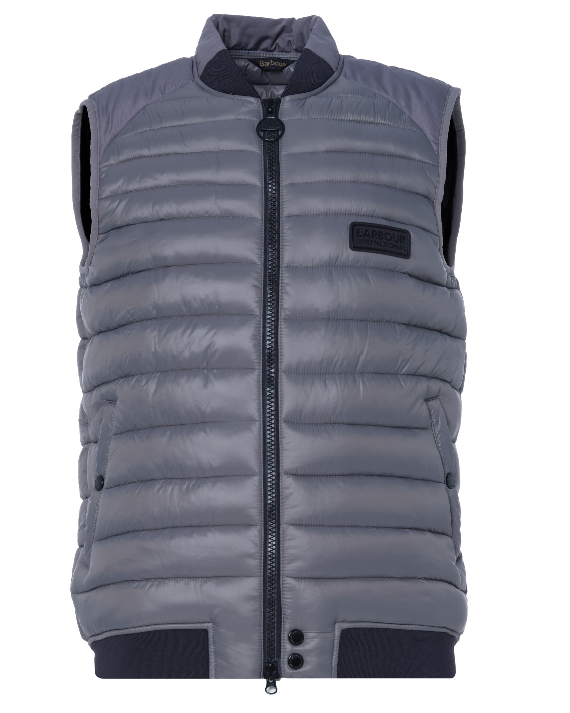 Barbour International Glendale Bodywarmer Donker grijs 075710-001-L