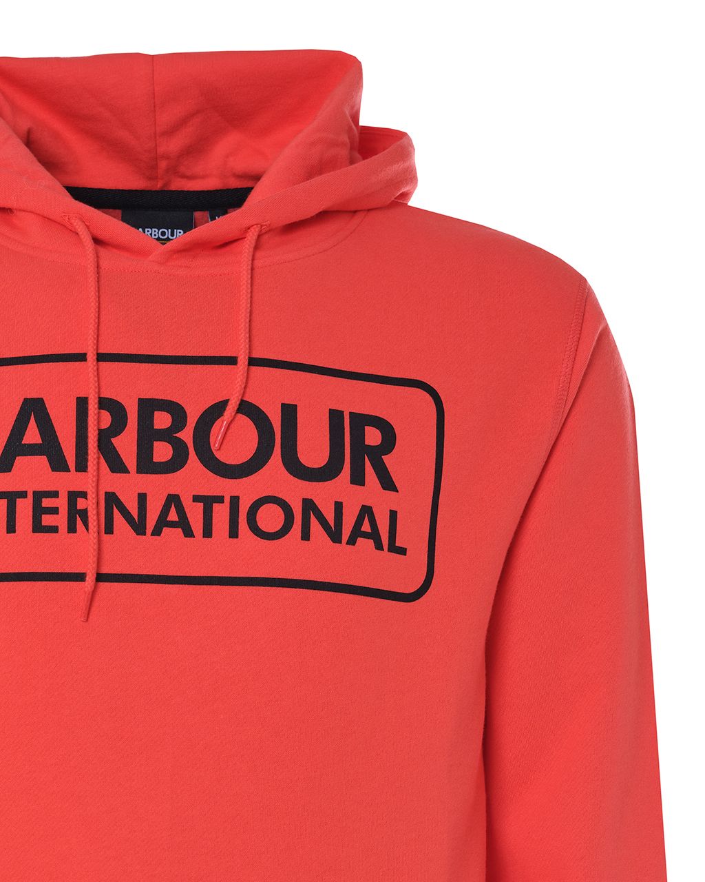 Barbour International Pop Over Hoodie Oranje 075713-001-L