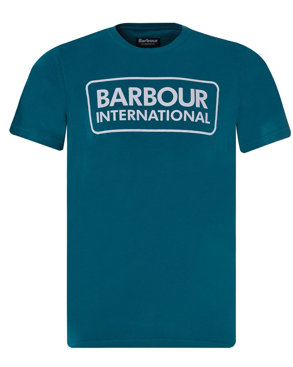 Barbour Internatio Essential Logo T-shirt KM Groen 075722-001-L