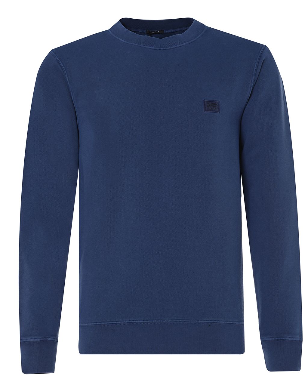 DENHAM Applique Sweater Blauw 075828-001-L