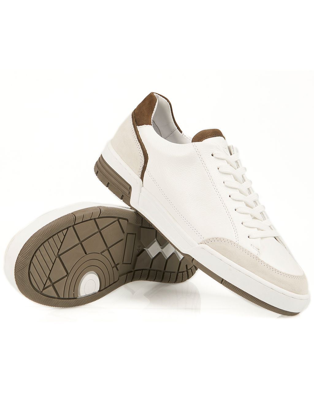 Campbell Classic Sneakers Olijf groen uni 075978-001-40