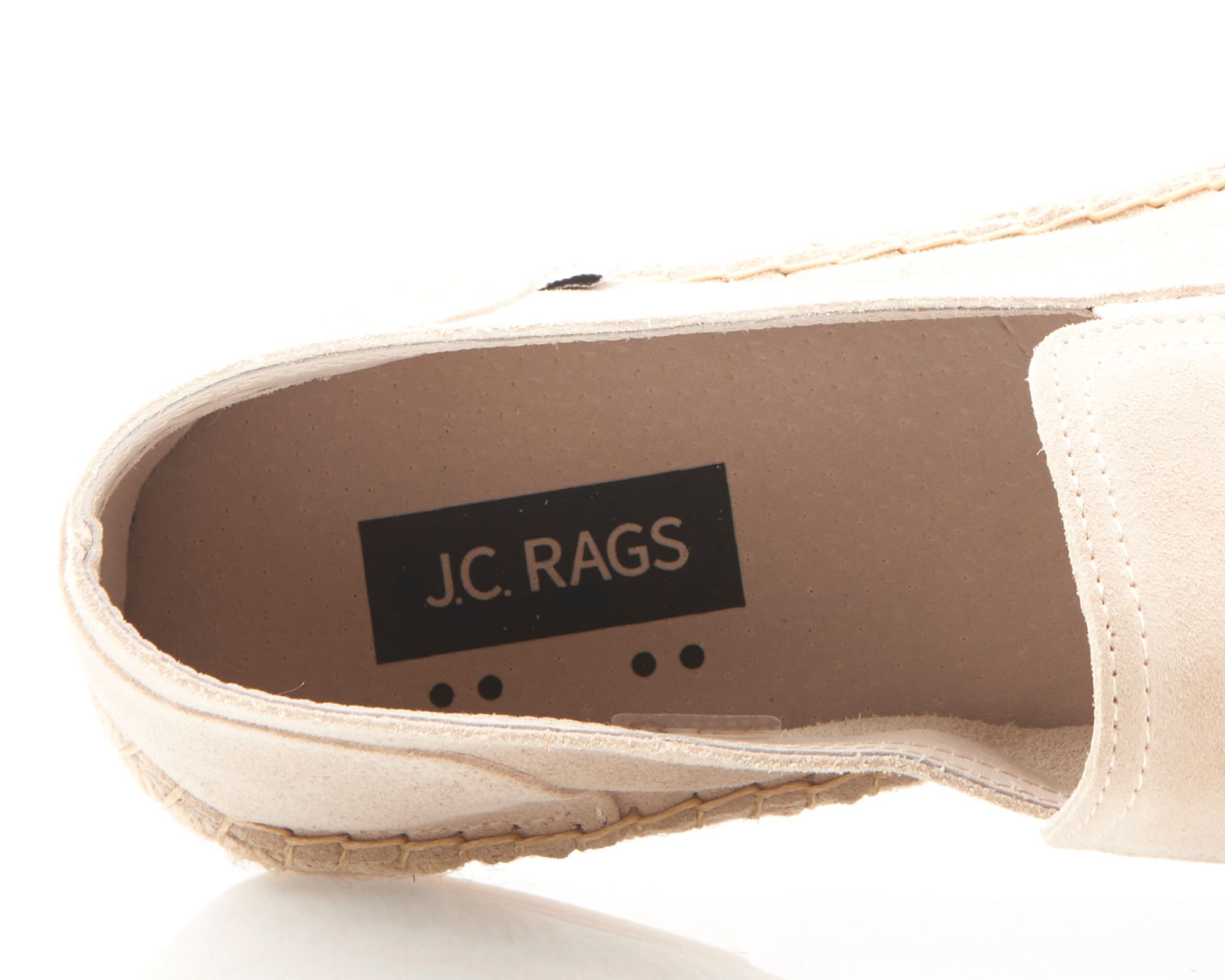 J.C. RAGS Espadrilles Beige uni 075980-002-40