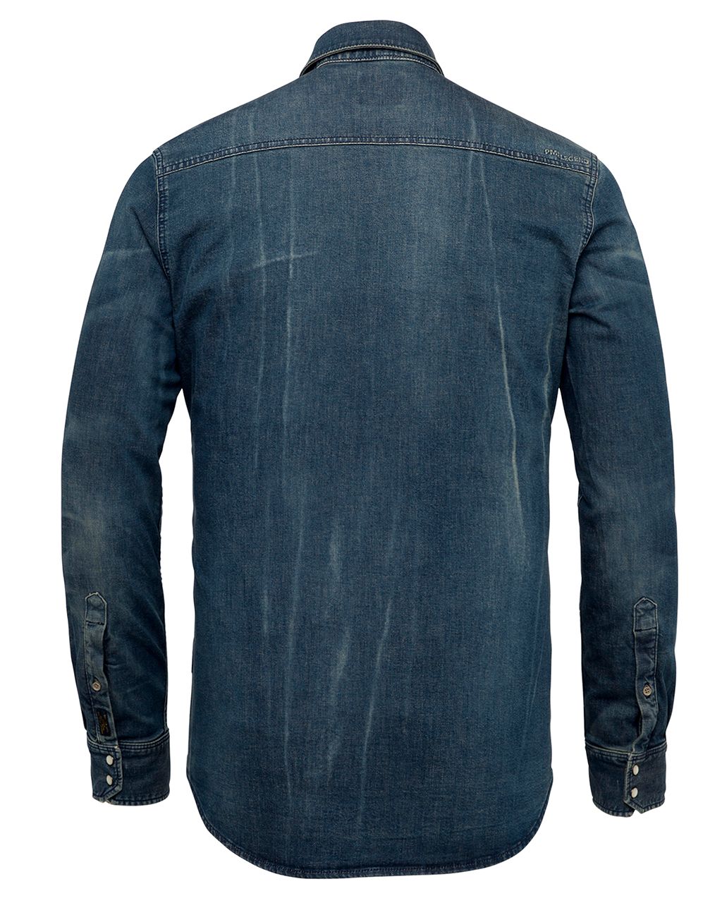 PME Legend Casual Overhemd LM Blauw 076136-001-L