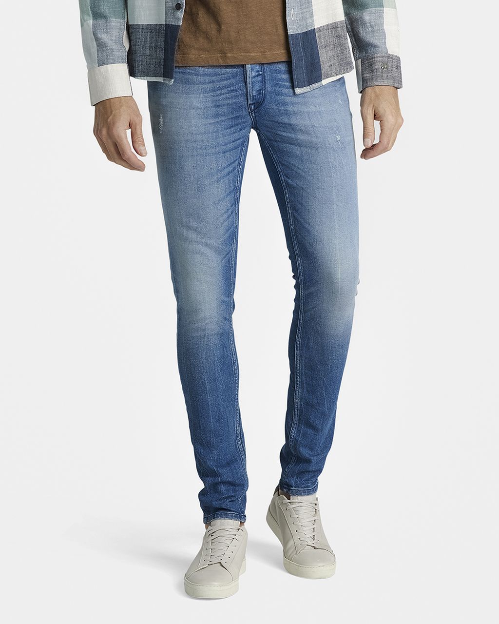 Cast Iron Riser Slim Fit Jeans Blauw 076210-001-28/30