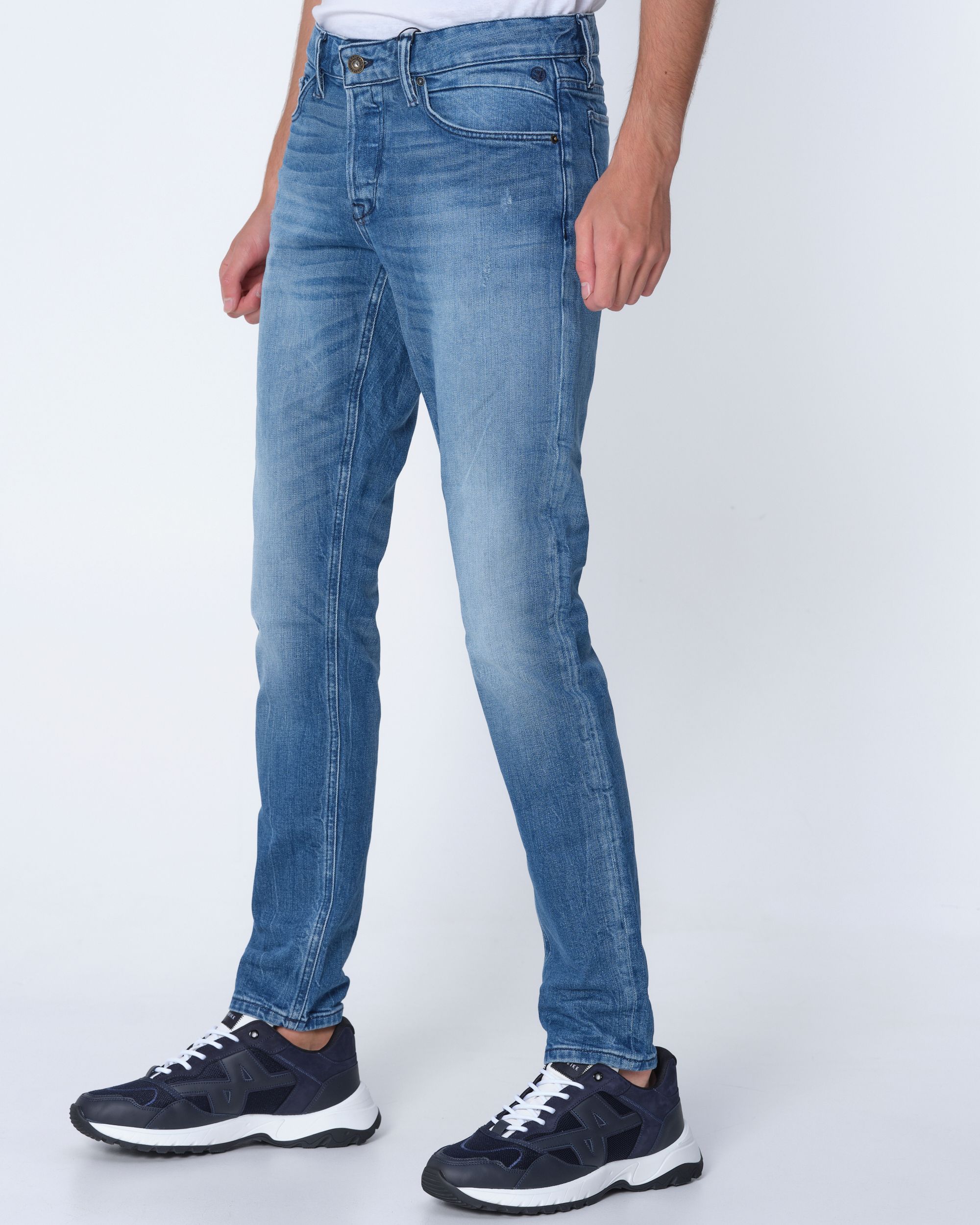 Cast Iron Riser Slim Fit Jeans Blauw 076210-001-28/30