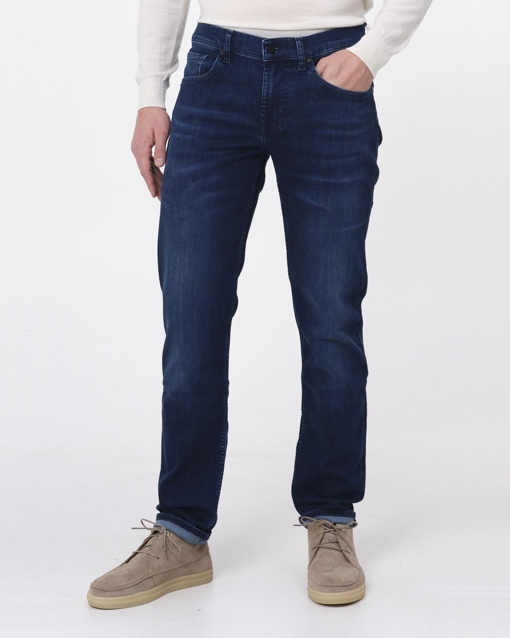 7 For All Mankind Slimmy Tapered Jeans Denim 076335-001-30
