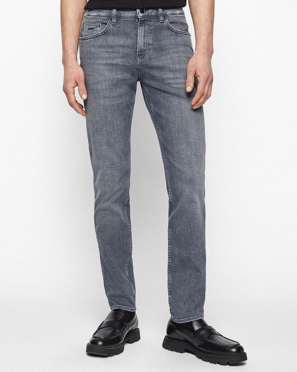 Hugo Boss Menswear Delaware Jeans Grijs 076340-001-31/32