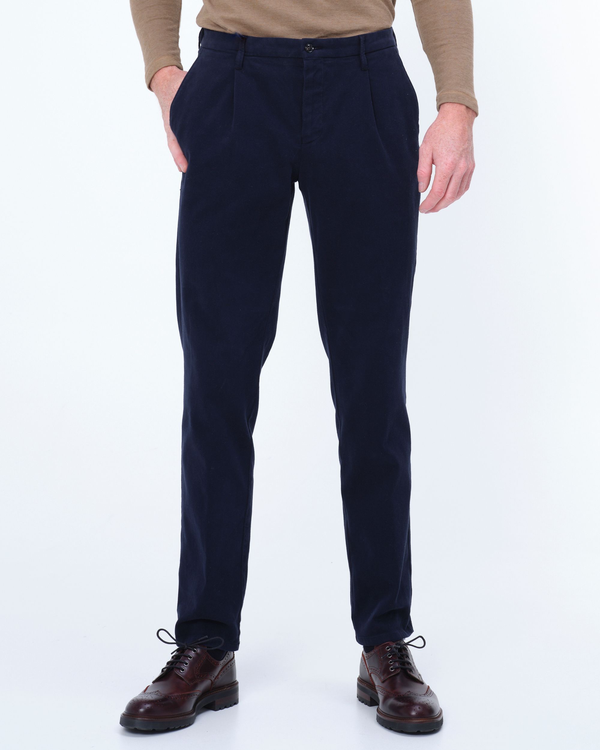 Dutch Dandies DD201 Chino Donkerblauw uni 076464-001-46