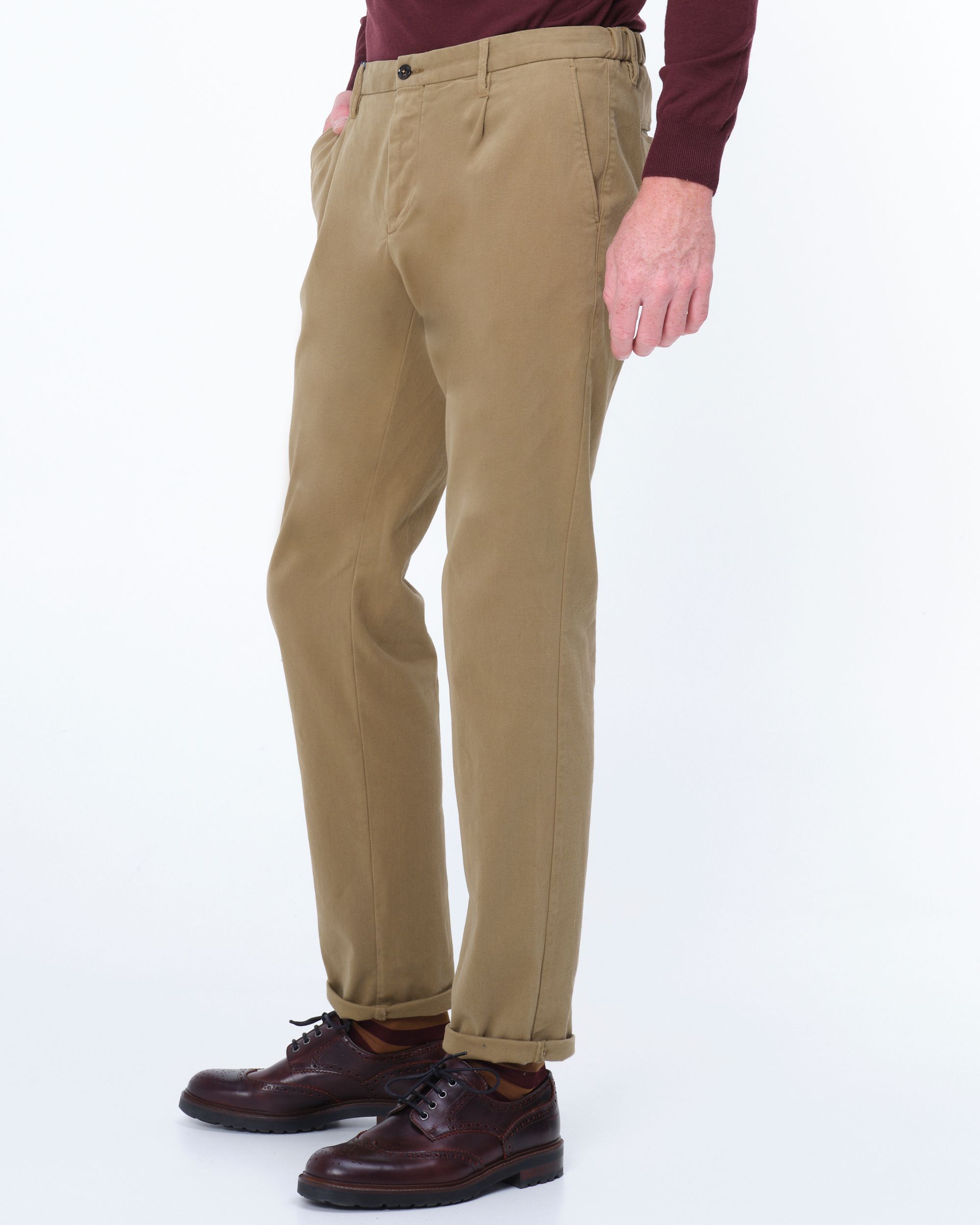 Dutch Dandies DD201 Chino Beige uni 076464-002-46