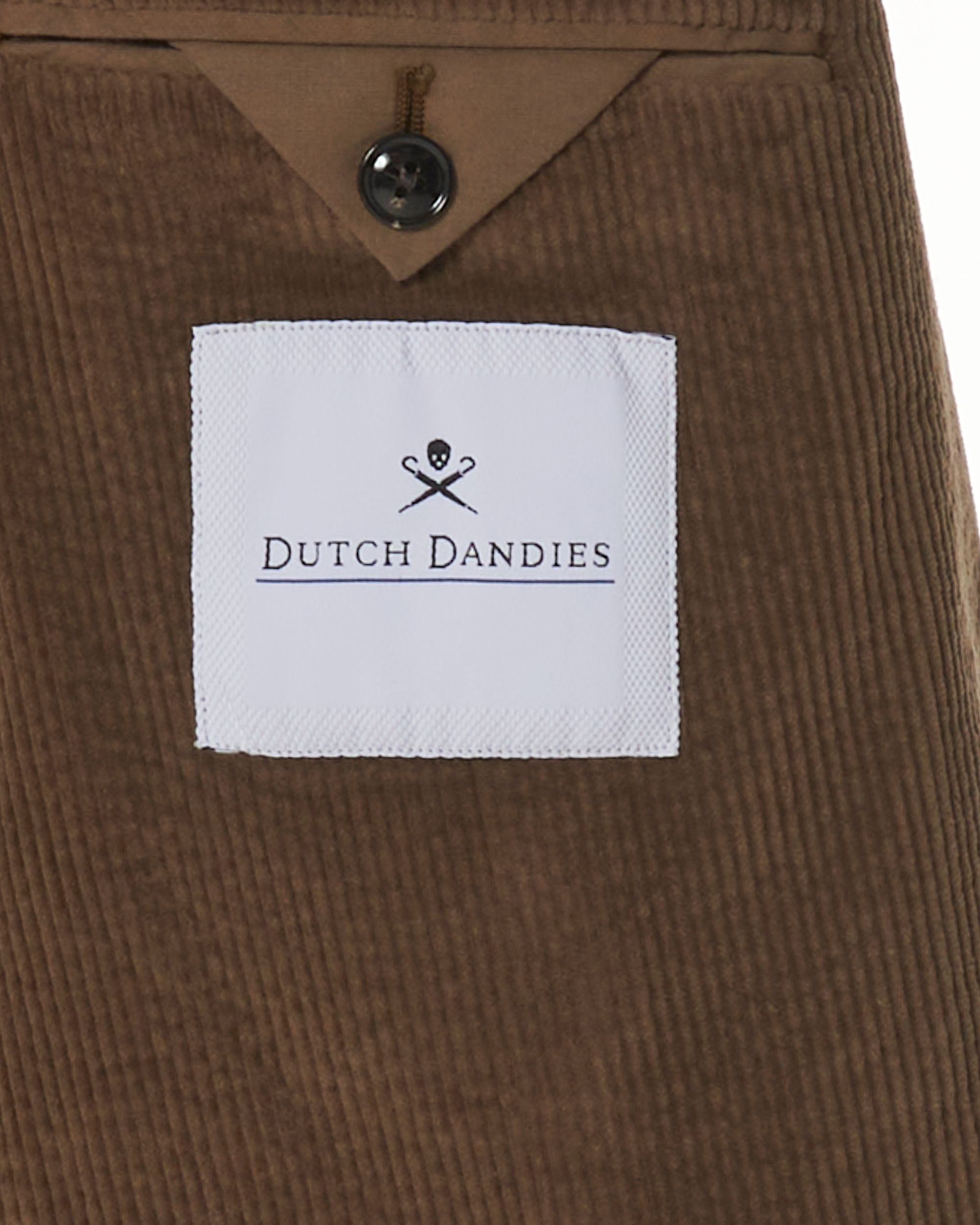 Dutch Dandies DD203 Colbert Bruin uni 076466-002-46