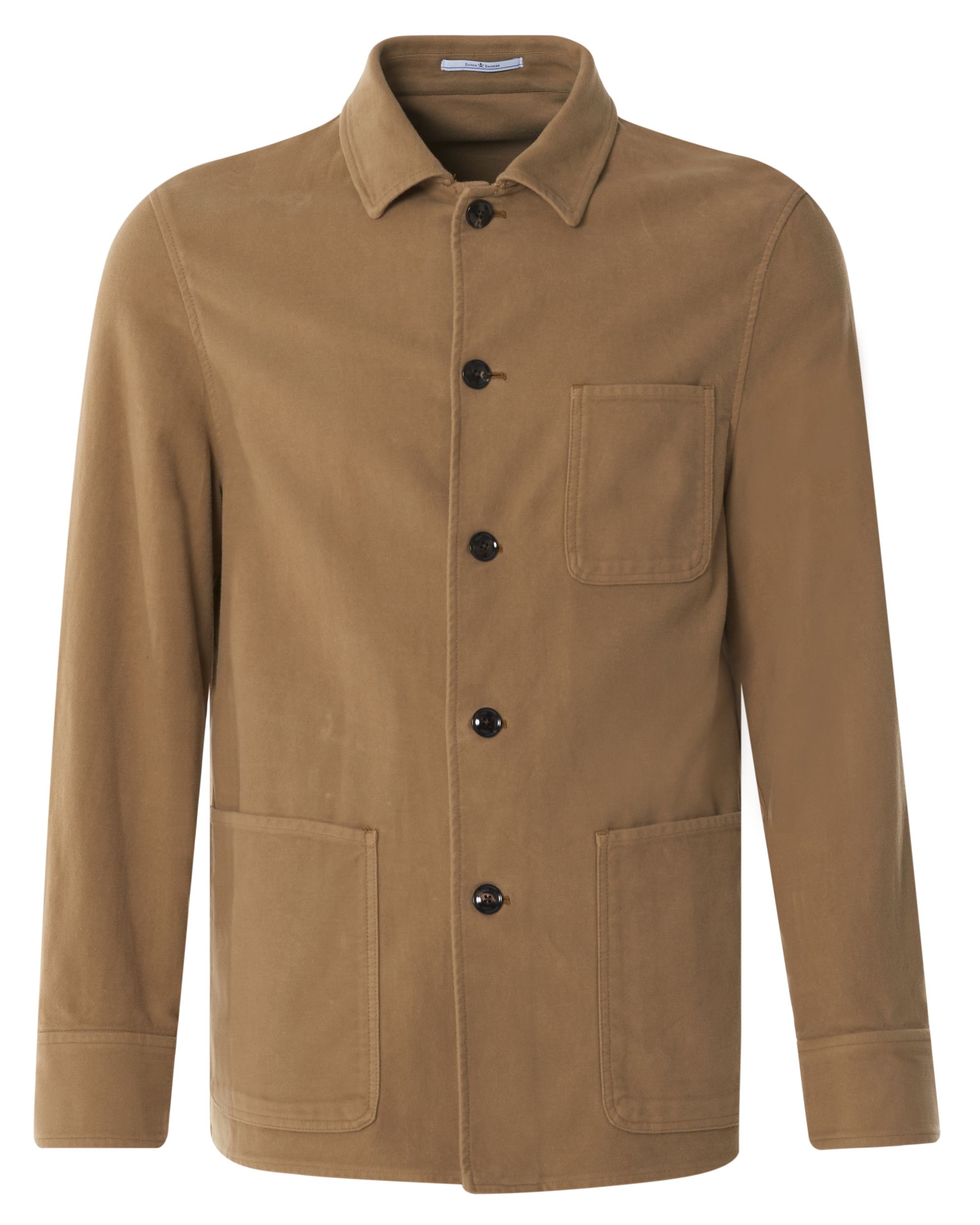 Dutch Dandies DD204 Overshirt Beige uni 076469-002-46