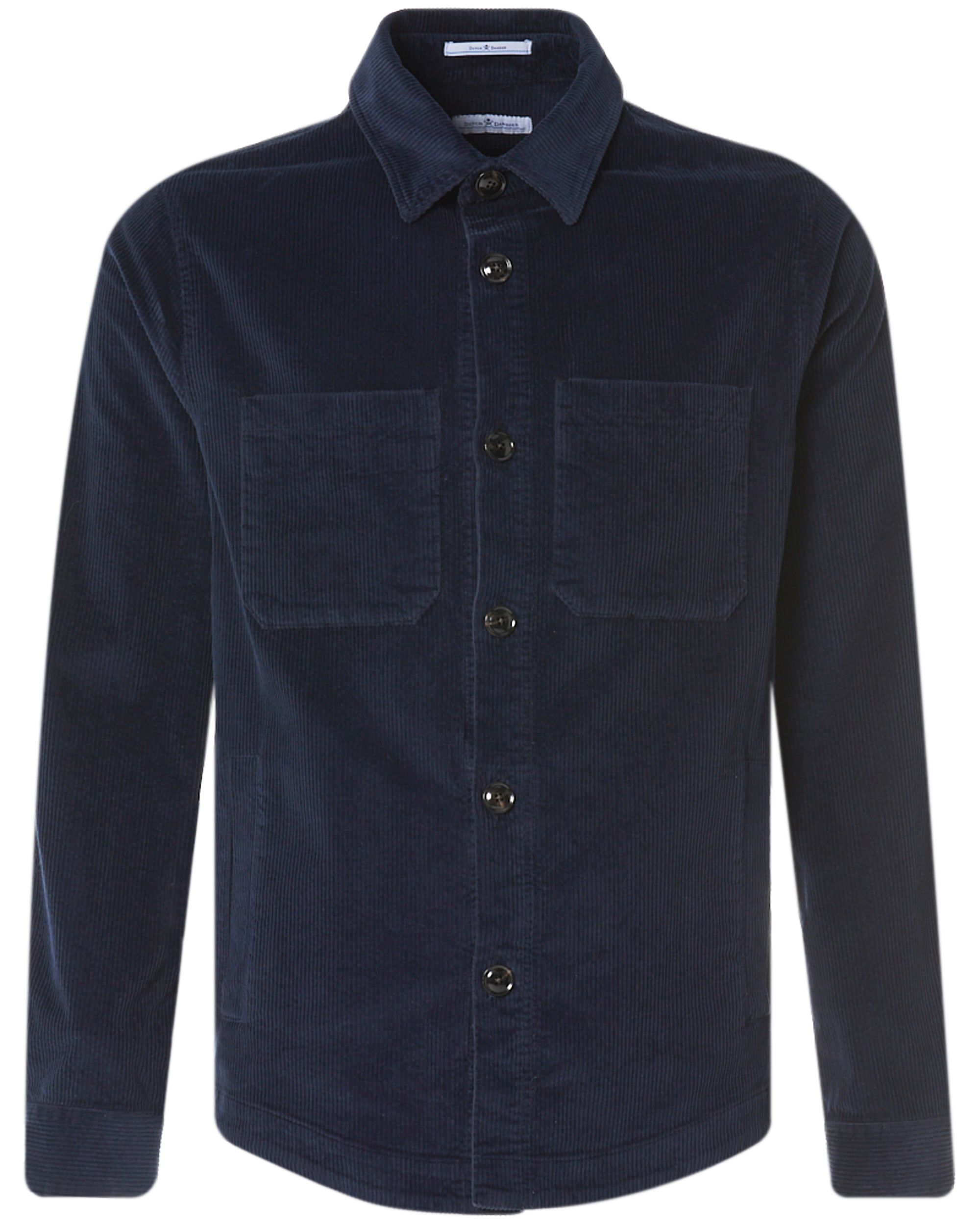 Dutch Dandies DD203 Overshirt Donkerblauw uni 076471-001-46