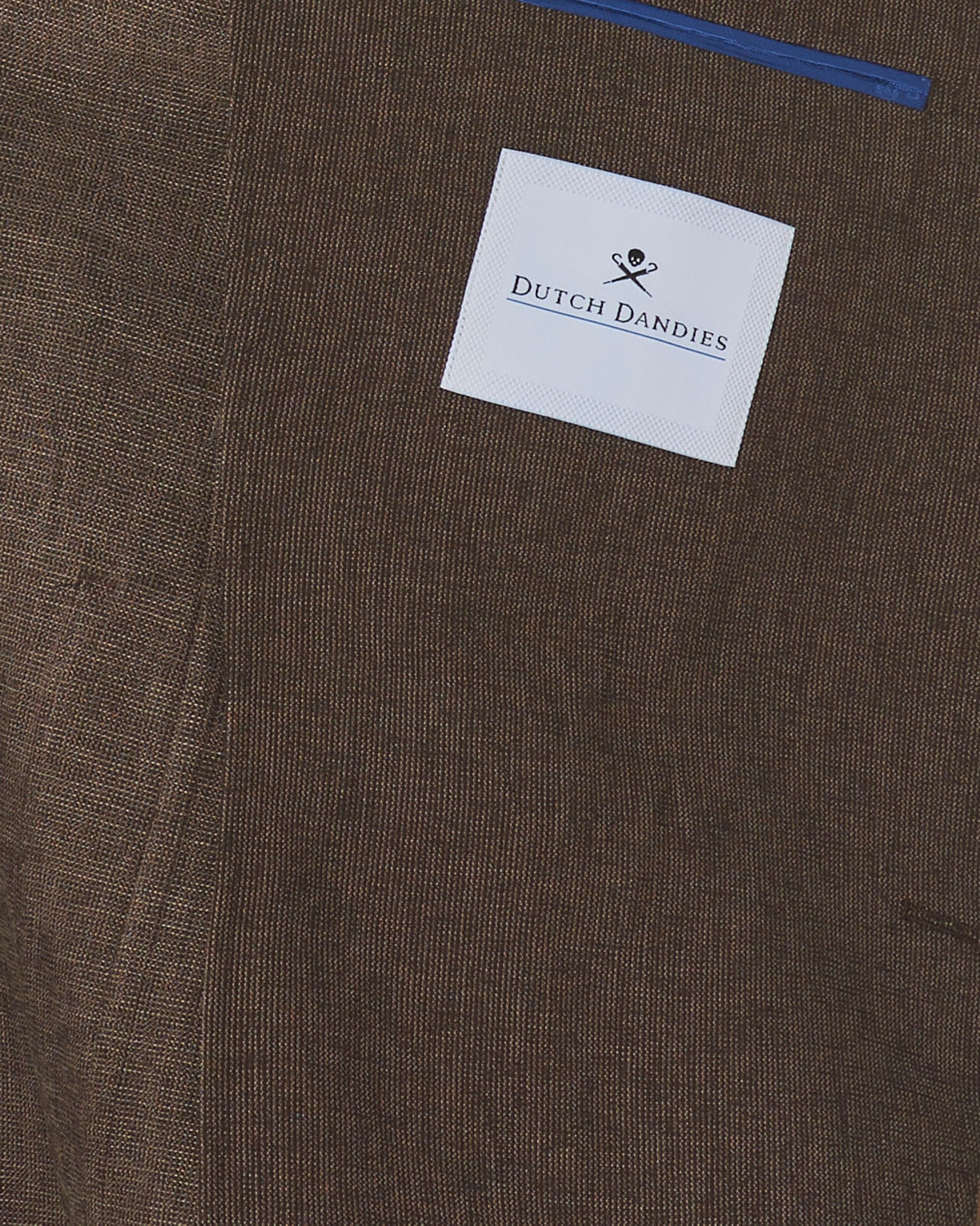 Dutch Dandies DD148 Pak Donkerbruin uni 076523-001-46