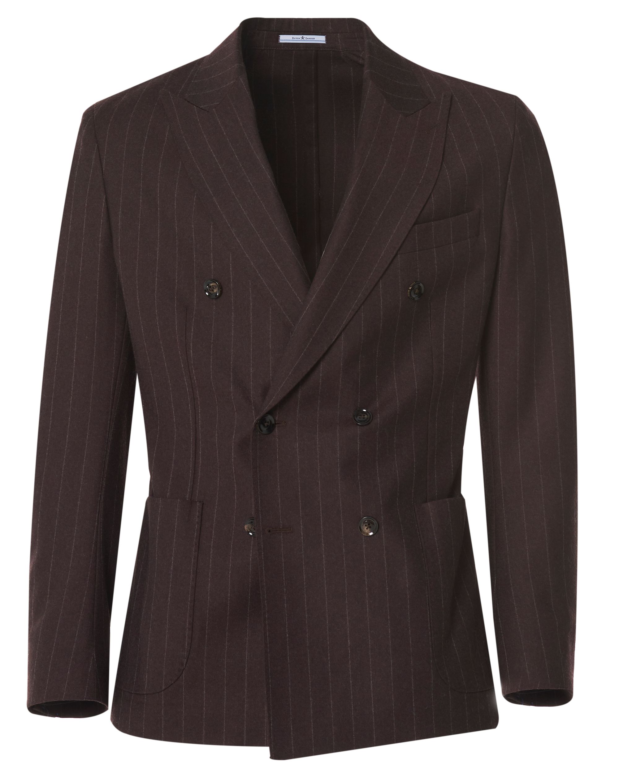 Dutch Dandies DD160 Pak Donkerrood streep 076534-001-46