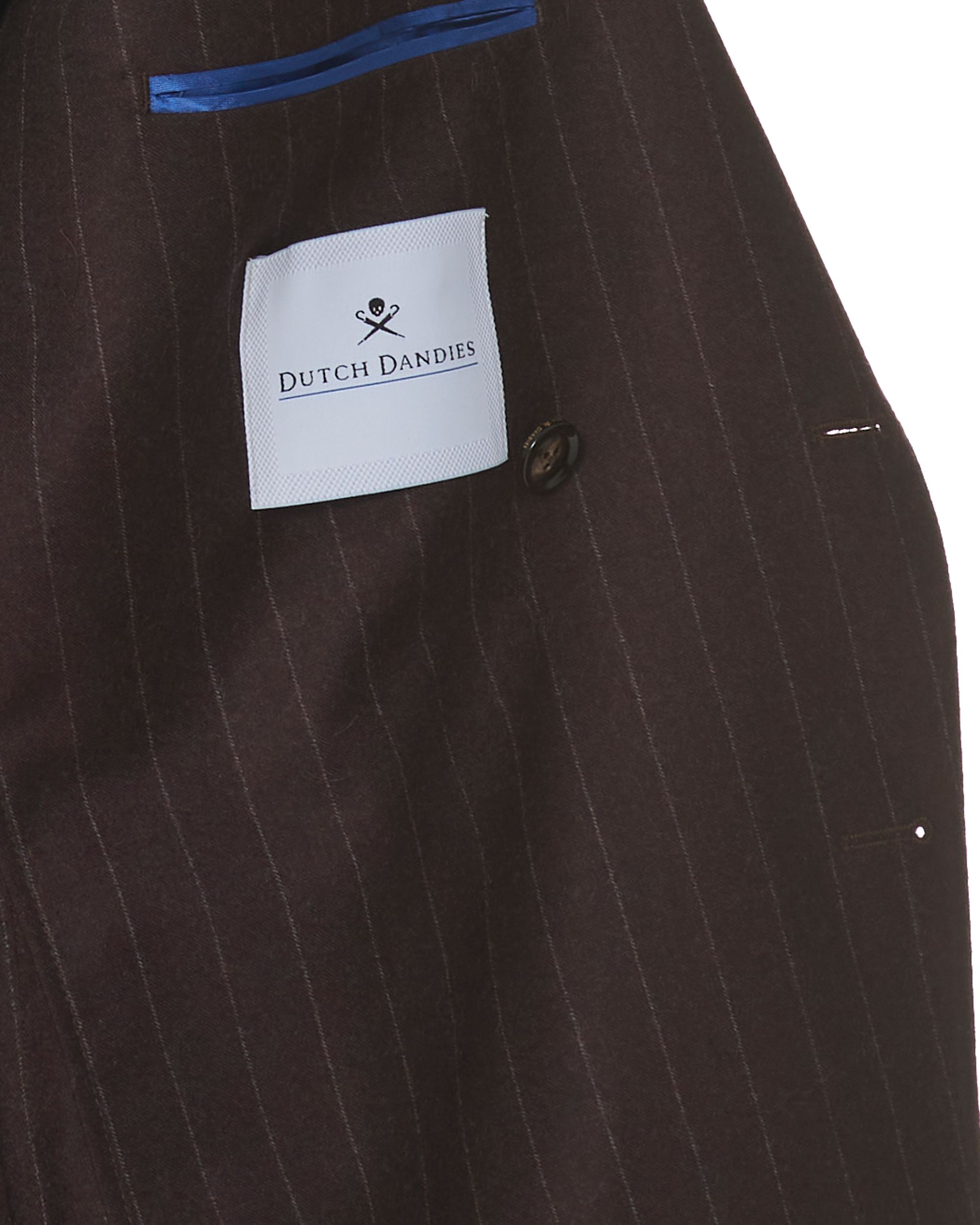 Dutch Dandies DD160 Pak Donkerrood streep 076534-001-46