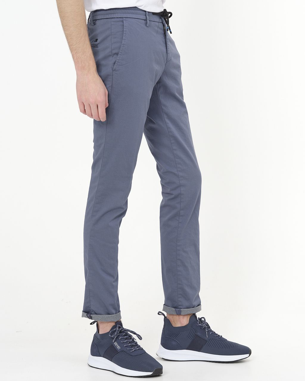 Mason's Milano Jogger Travel Chino Blauw 076602-001-46