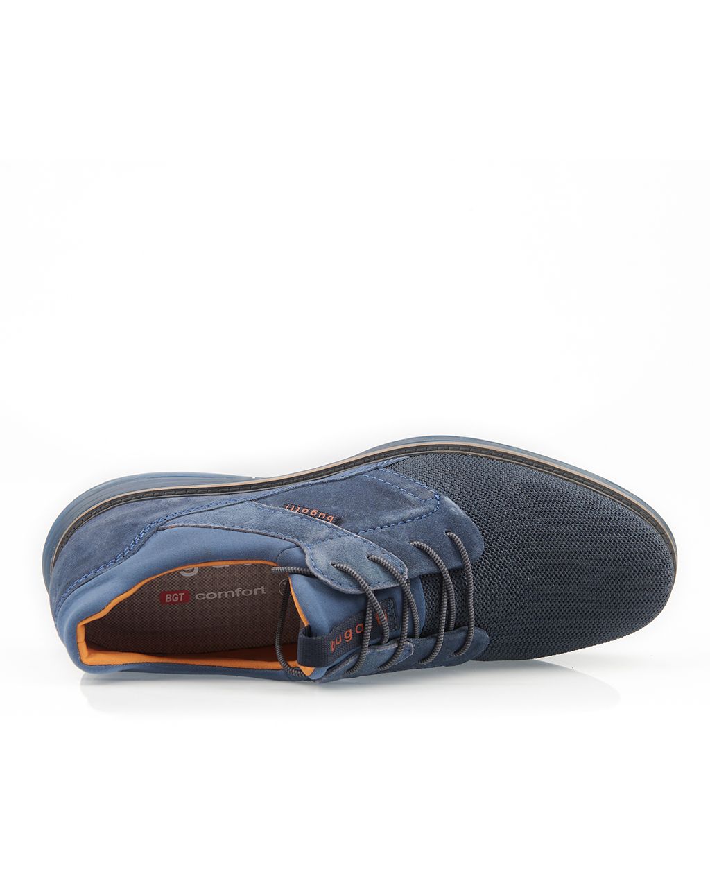 Bugatti Sandhan Comfort Casual schoenen Donker blauw 076877-001-41