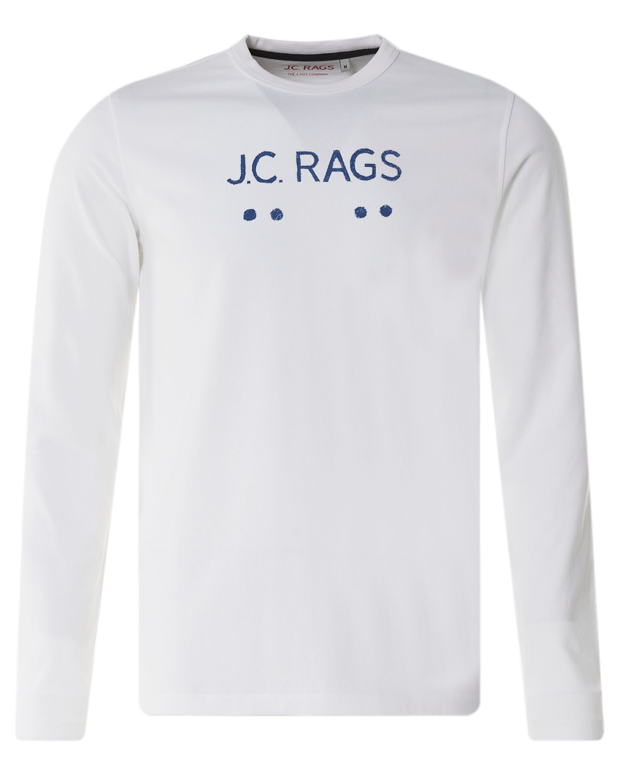 J.C. RAGS Renzo T-shirt LM Ecru uni 076966-001-L
