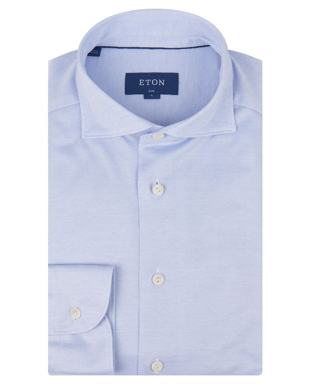 ETON Overhemd LM Licht blauw 076981-001-5