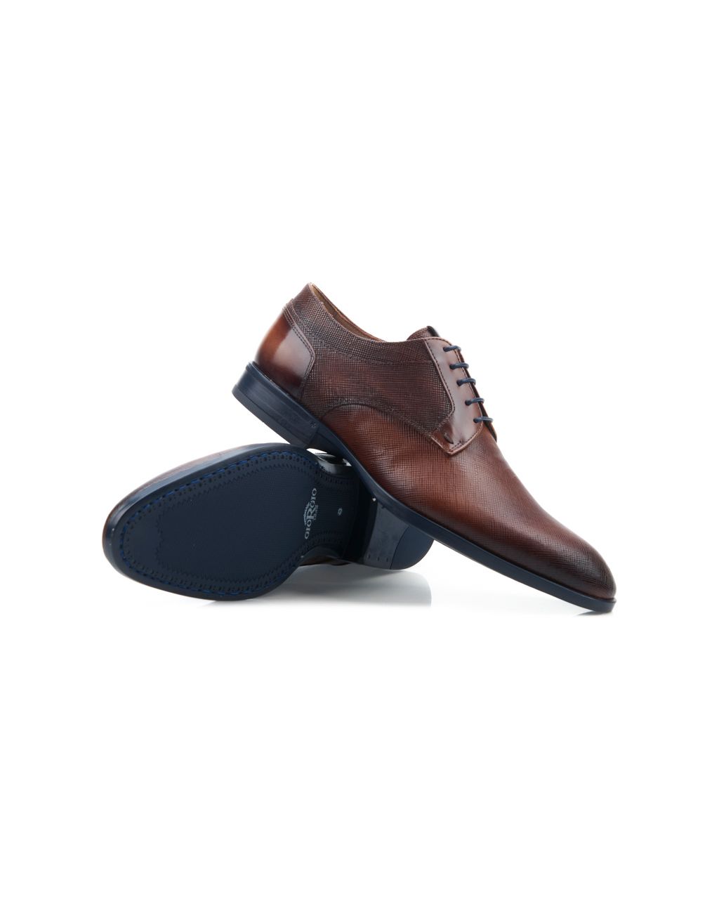 Giorgio Geklede schoenen Cognac 077104-001-41