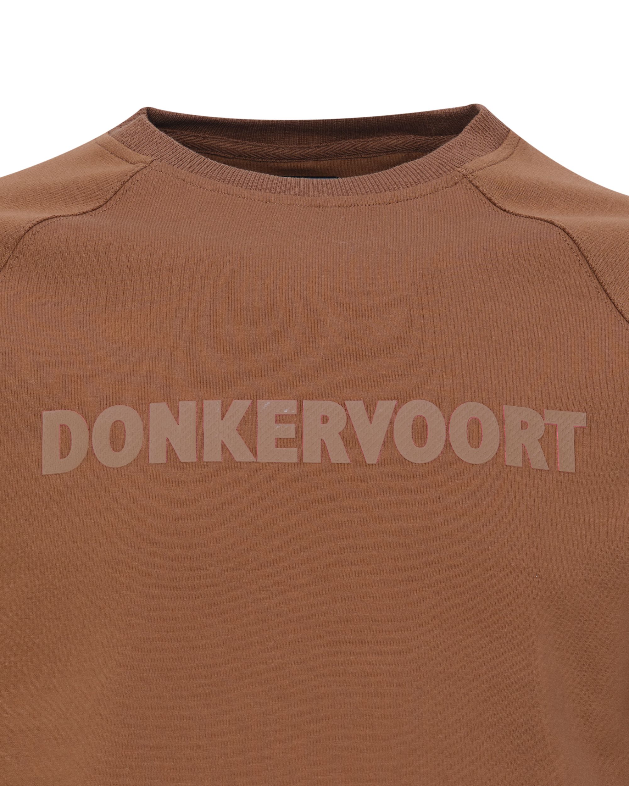 Donkervoort Sweater Cognac uni 077134-004-L