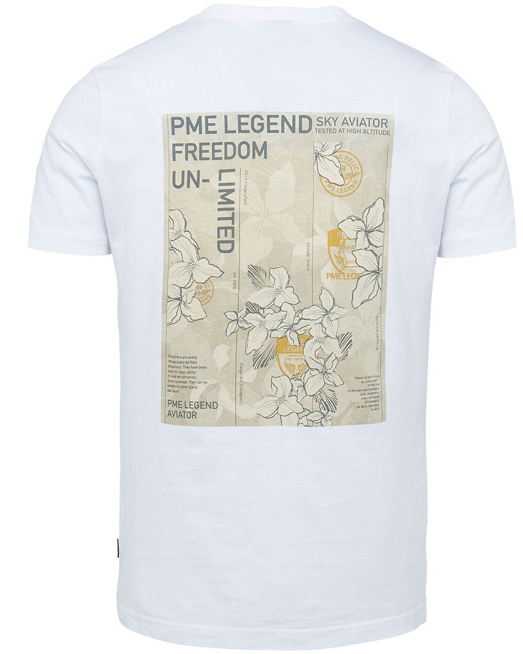 PME Legend T-shirt KM Wit 077151-001-L