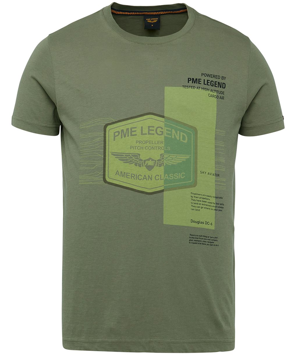 PME Legend T-shirt KM Groen 077207-001-L