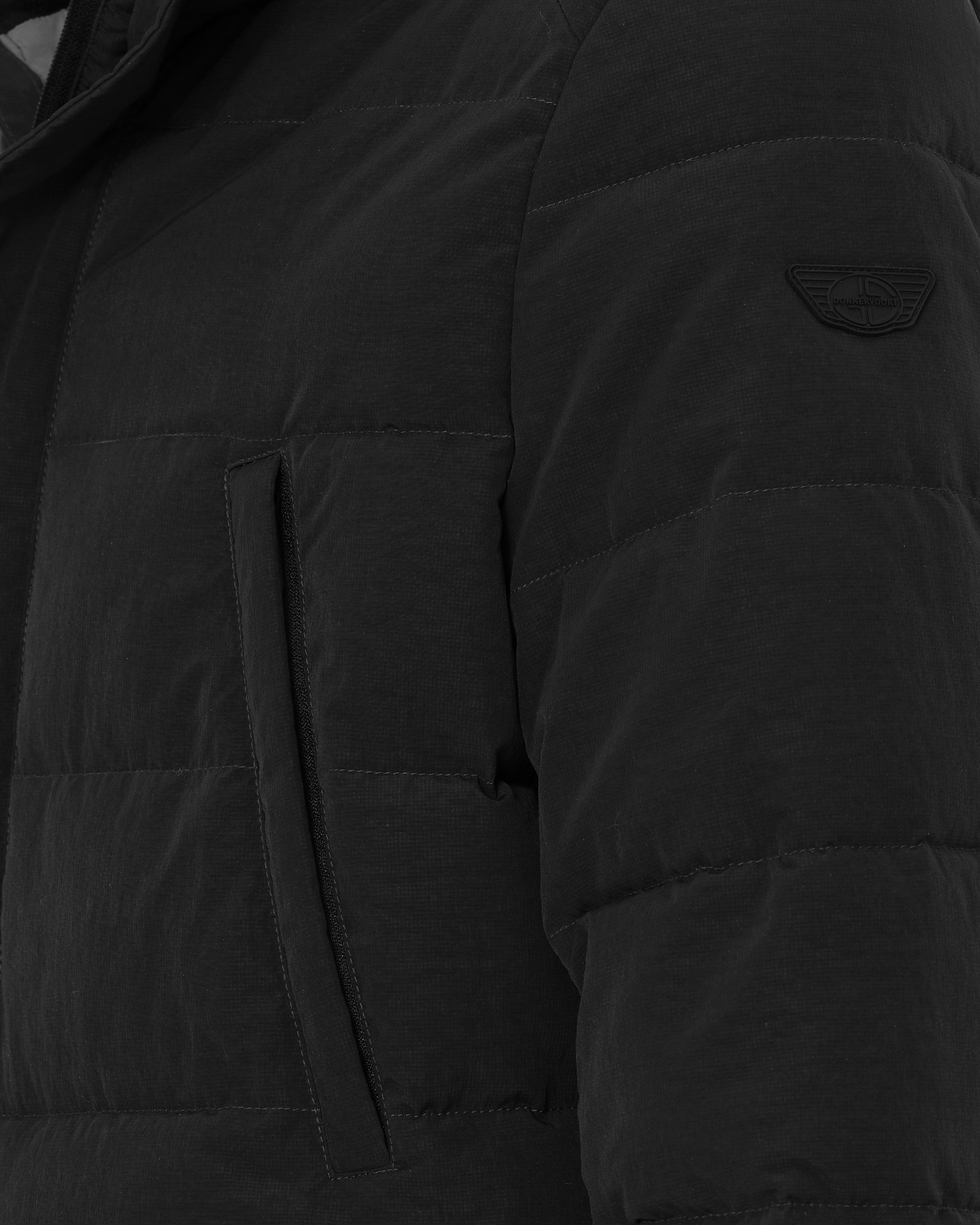 Donkervoort Gewatteerde jas Black 077547-003-L